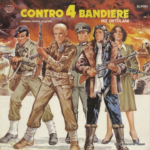 ORTOLANI, RIZ contro 4 bandiere ELP063