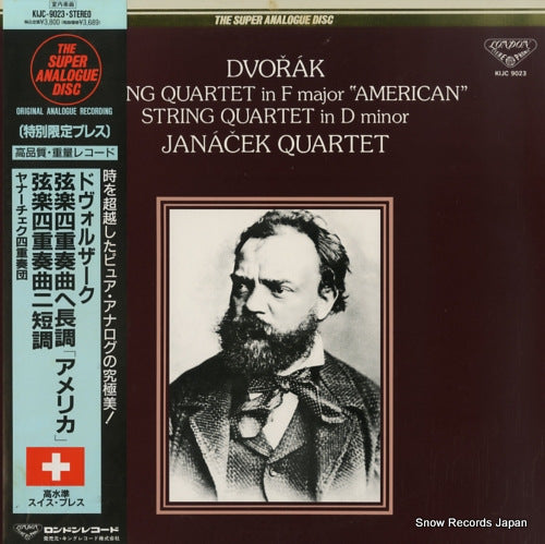 JANACEK QUARTET dvorak; string quartet "american" & d minor KIJC-9023