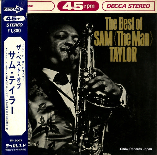 TAYLOR, SAM the best of sam (the man) taylor SD-3003