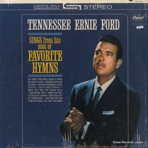 FORD, TENNESSEE ERNIE sings from his book of favorite hymns ST1794