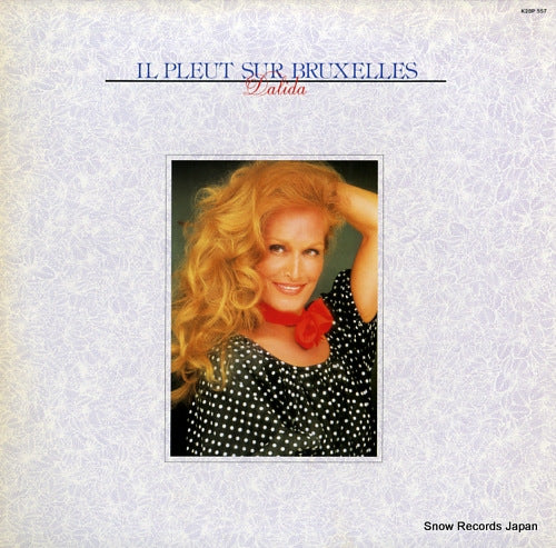 DALIDA il pleut sur bruxelles K28P557