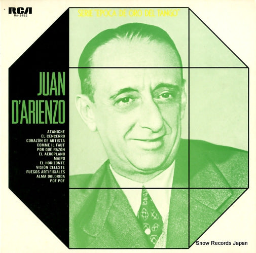 D'ARIENZO, JUAN la epoca de oro del tango RA-5492