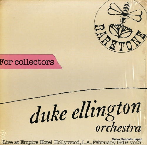 ELLINGTON, DUKE live at empire hotel hollywood la 5004FC