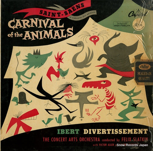SLATKIN, FELIX saint-saens; carnival of the animals P8270