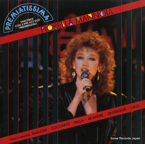 MANNOIA, FIORELLA premiatissima QA/LP5