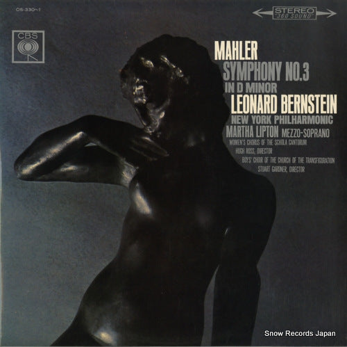 BERNSTEIN, LEONARD mahler; symphony no.3 in d minor OS-330