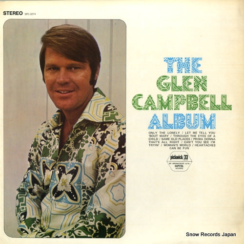 CAMPBELL, GLEN the glaen campbell album SPC-3274