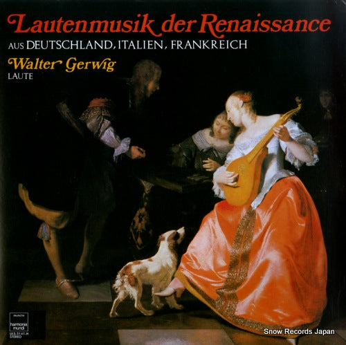 GERWIG, WALTER lautenmusik der renaissance ULS-3141-H