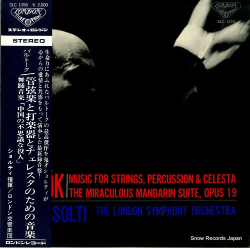 SOLTI, GEORG bartok; music for strings, percussion & celesta SLC1356