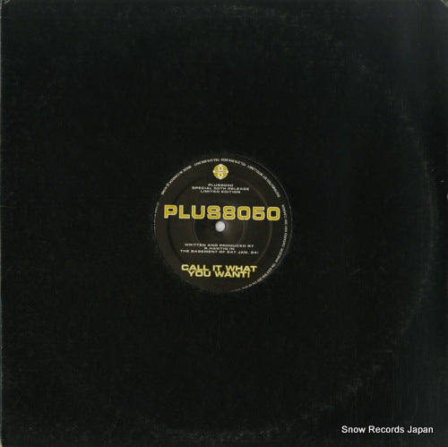 HAWTIN, RICHIE call it what you want! PLUS8050