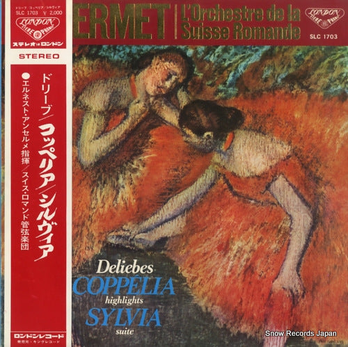 ANSERMET, ERNEST deliebes; coppelia highlights / sylvia suite SLC1703