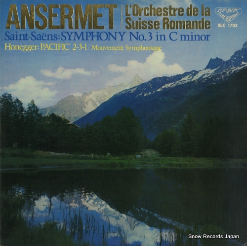 ANSERMET, ERNEST saint-saens; symphony no.3 in c minor SLC1702