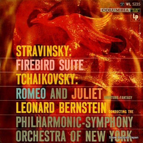 BERNSTEIN, LEONARD stravinsky; firebird suite WL5235