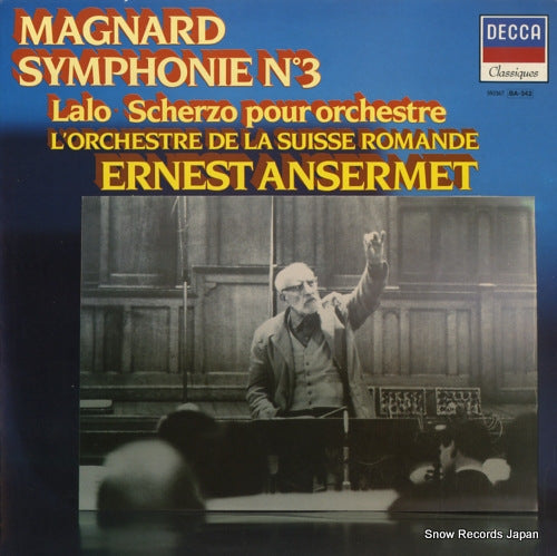 ANSERMET, ERNEST magnard; symphony no.3 592167