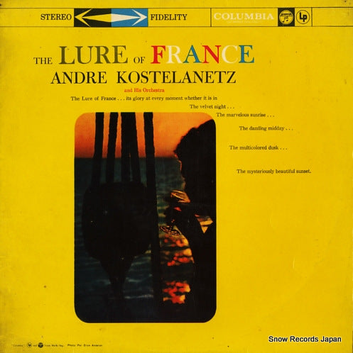 KOSTELANETZ, ANDRE the lure of france YS115