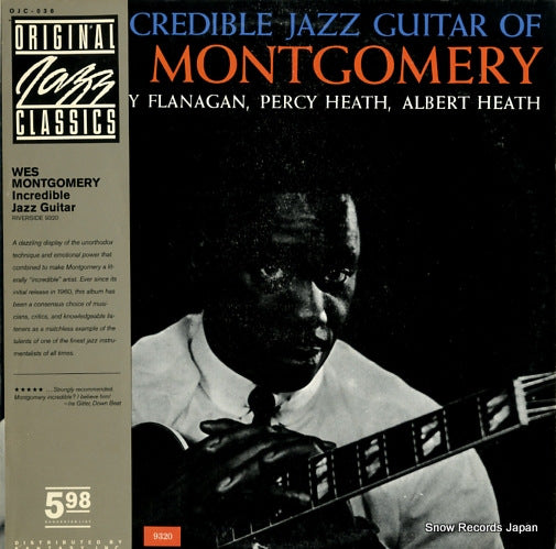 MONTGOMERY, WES the incredible jazz guitar OJC-036