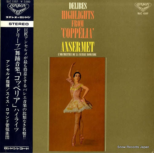 ANSERMET, ERNEST delibes; highlights from "coppelia" SLC1357