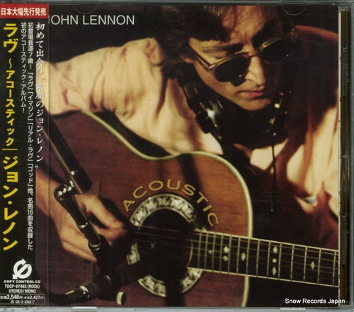 LENNON, JOHN acoustic TOCP-67483