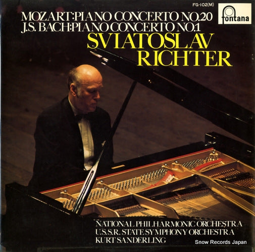 RICHTER, SVIATOSLAV mozart; piano concerto no.20 FG-102(M)