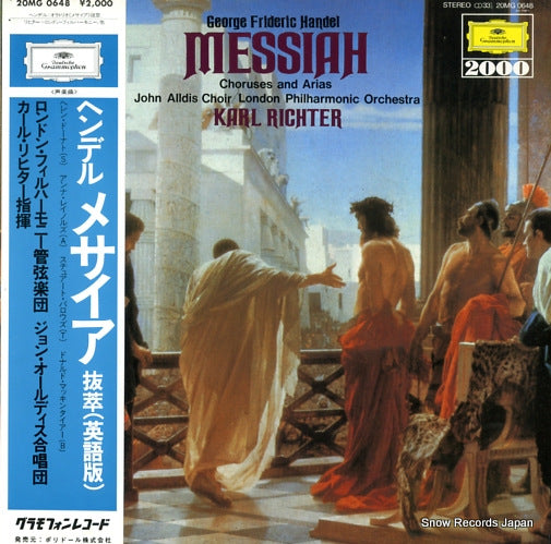 RICHTER, KARL handel; messiah 20MG0648