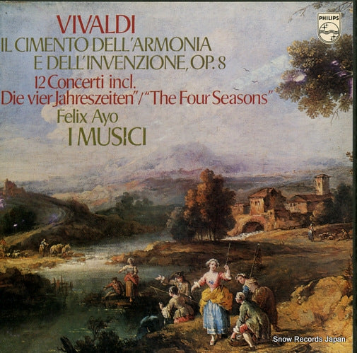 I MUSICI vivaldi; il cimento dell'armonia e dell'invenzione op.8 15PC-34