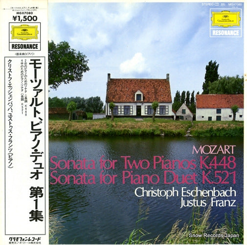 ESCHENBACH, CHRISTOPH / JUSTUS FRANTZ mozart; sonsta for two pianos k.448 MGX7080