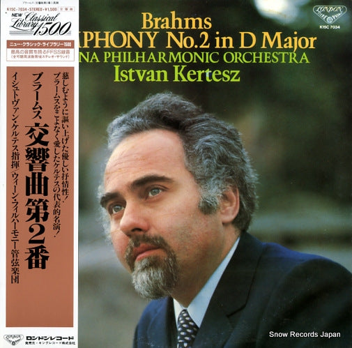 KERTESZ, ISTVAN brahms; symphony no.2 in d major K15C7034