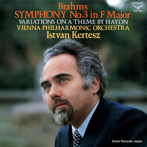 KERTESZ, ISTVAN brahms; symphony no.3 in f major K15C7035