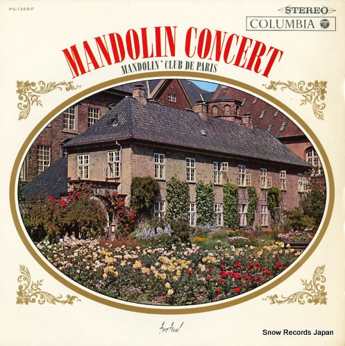 MANDOLIN' CLUB DE PARIS mandolin concert PS-1343-F