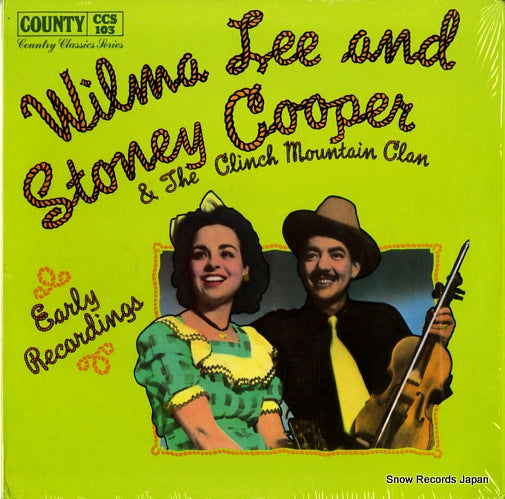 LEE, WILMA, AND STONEY COOPER early recordings CCS103