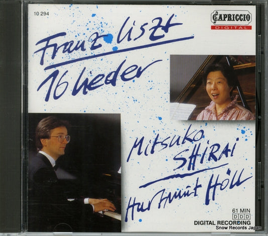 SHIRAI, MITSUKO liszt; 16 lieder 10294