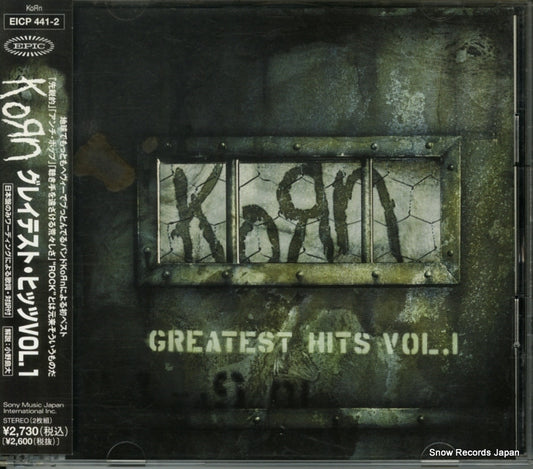 KORN greatest hits vol.1 EICP441