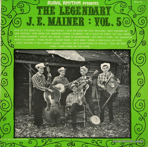 MAINER, J.E. the legendary j.e. mainer vol.5 RRJE215