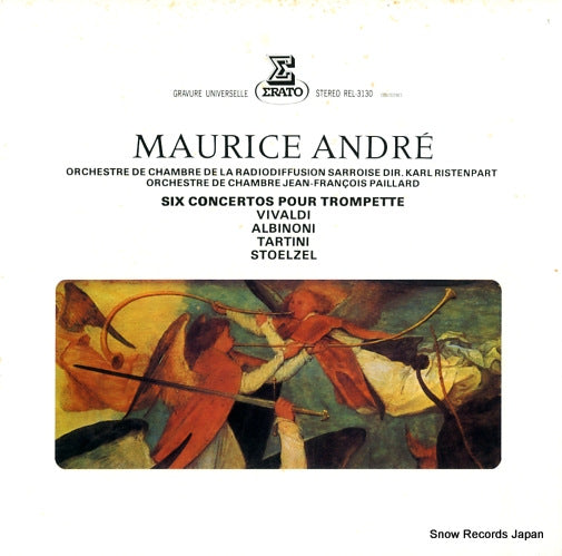 ANDRE, MAURICE six concertos pour trompette REL-3130