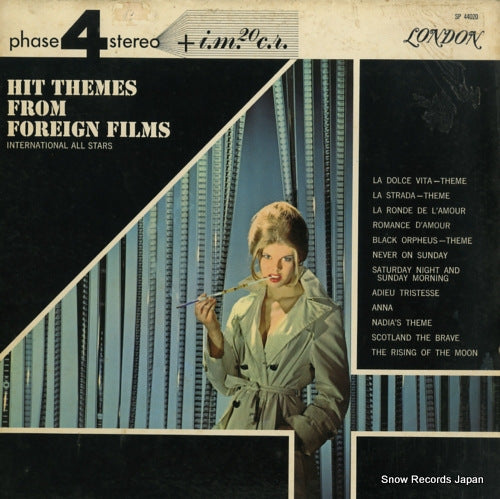 INTERNATIONAL ALL STARS hit themes from foreign films SP44020