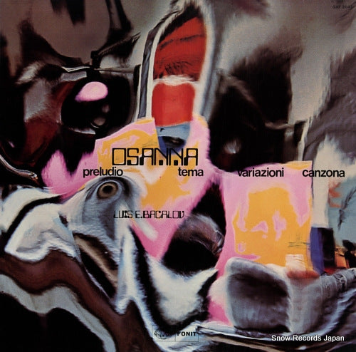 OSANNA milano calibro 9 preludio, tema, variazioni e canzona GXF2042