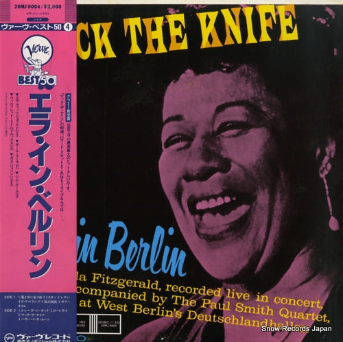 FITZGERALD, ELLA mack the knife / ella in berlin 20MJ0004