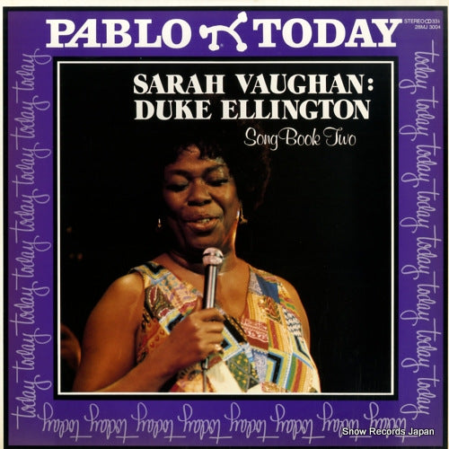 VAUGHAN, SARAH, AND DUKE ELLINGTON song book two 28MJ3004