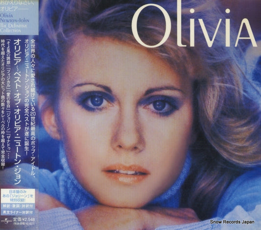 NEWTON-JOHN, OLIVIA the definitive collection UICY-1164