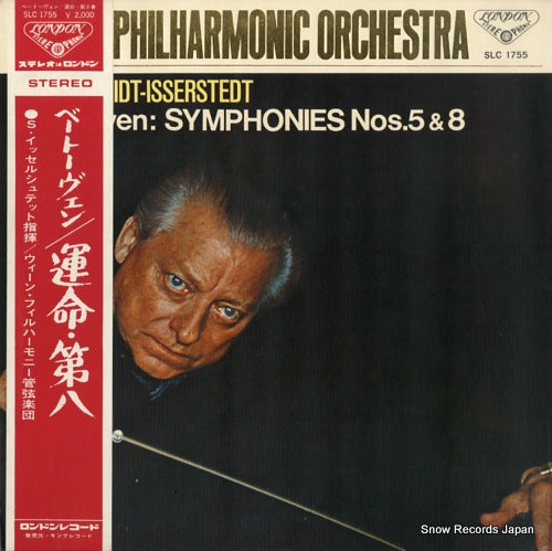 SCHMIDT-ISSERSTEDT, HANS beethoven; symphonies nos.5 & 8 SLC1755