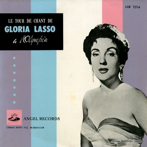 LASSO, GLORIA le tour de chant de gloria lasso a l'olympia HW1014