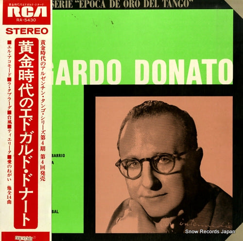 DONATO, EDGARDO la epoca de oro de edgardo donado RA-5430