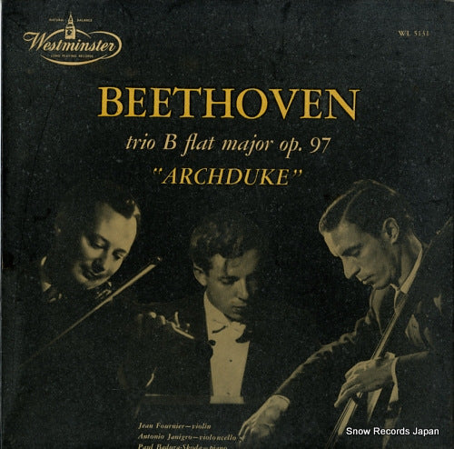 V/A beethoven; trio in b flat major op.97 "archduke" WL5131