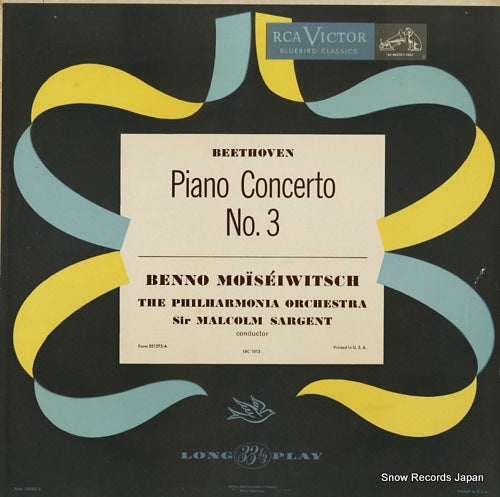 MOISEIWITSCH, BENNO beethoven; piano concerto no.3 LBC1012