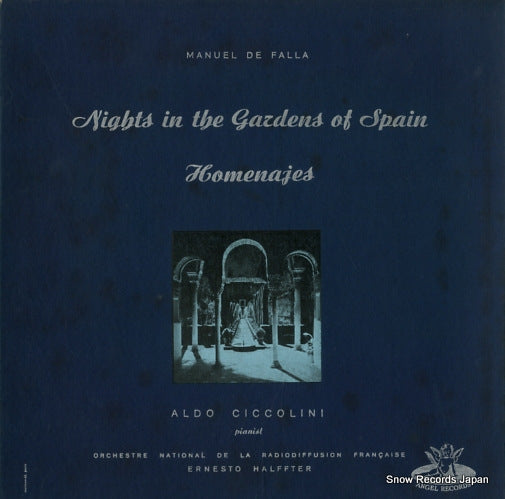 CICCOLINI, ALDO falla; nights in the gardens of spain/homenajes ANGEL35134