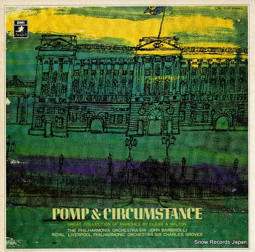 BARBIROLLI, JOHN / CHARLES GROVES pomp&circumstance LRS-558