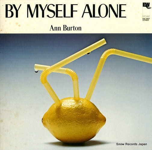 BURTON, ANN by myself alone EW-7007