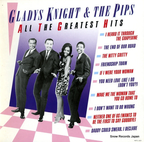 KNIGHT, GLADYS, AND THE PIPS all the great hits RMTL-3021