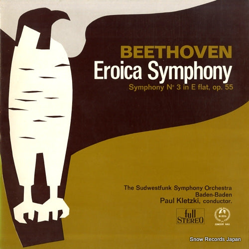 KLETZKI, PAUL beethoven; eroica symphony SM-2275