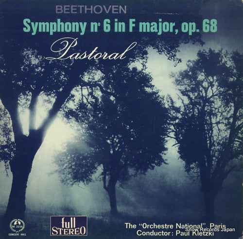 KLETZKI, PAUL beethoven; symphony no.6 "pastoral" SM-2239